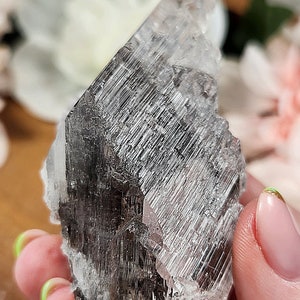 GORGEOUS RARE & NATURAL Naica Selenite on Matrix C