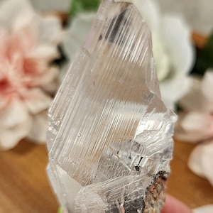GORGEOUS RARE & NATURAL Naica Selenite on matrix A