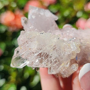 RARE AAA Pink Colombian Lemurian Cluster