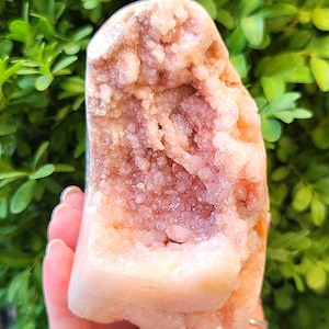 SPARKLY Brazilian Pink Amethyst Crystal Freeform