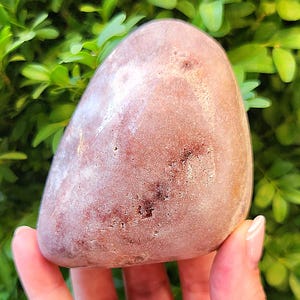 SPARKLY Brazilian Pink Amethyst Crystal Freeform