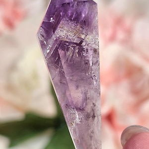 LUSTROUS PHANTOM Polished Amethyst Root Crystal B - Elegant - Tranquility - Soothing - Altar - Magic
