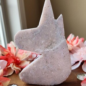 SPARKLY Pink Amethyst Unicorn