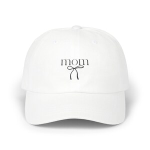 Mom cap with a Bow