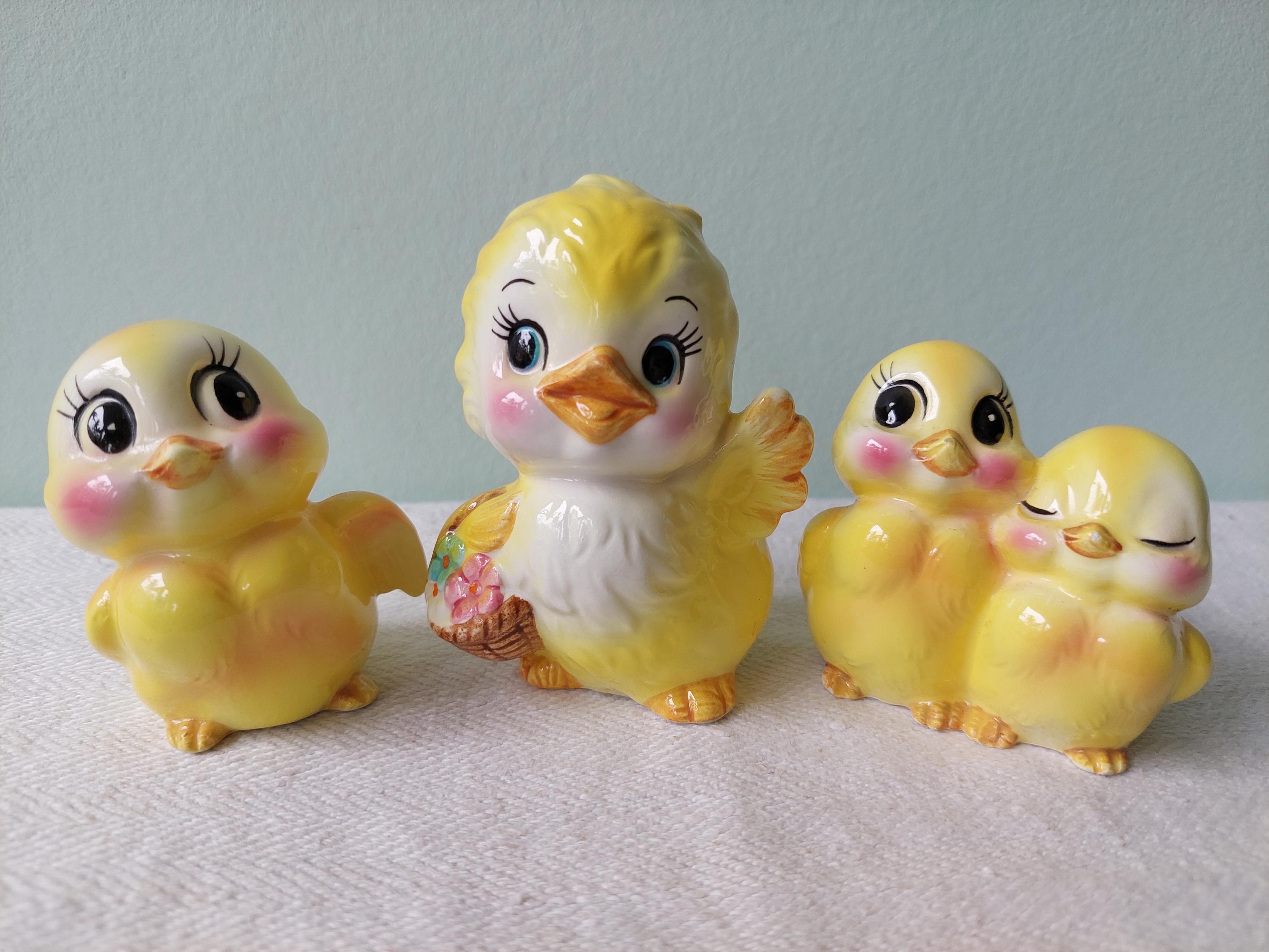 ヴィンテージ陶器イースターひよこ、50 年代の日本? - Etsy 日本