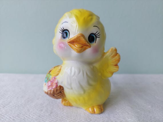 ヴィンテージ陶器イースターひよこ、50 年代の日本? - Etsy 日本