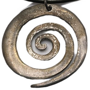 Sterling Silver Spiral Choker