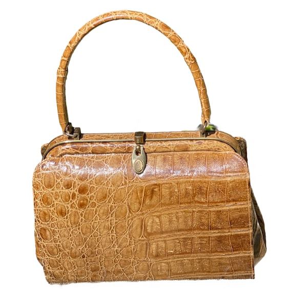 1960 Saks Fifth Avenue Alligator Bag - Etsy