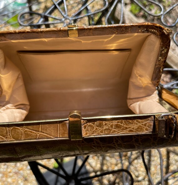 1960 Saks Fifth Avenue Alligator Bag - Etsy