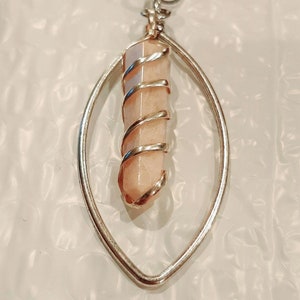 Moonstone Gemstone Hope Mantra Necklace. Mantra jewelry, Hope Jewelry, Hope Necklace, Mantra necklace, Moonstone jewelry,  Feminine Jewelry