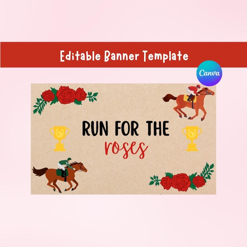Run For Roses Vector Run for the Roses - Etsy