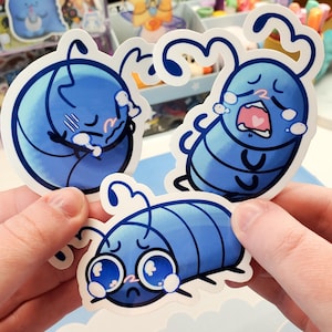 Sad Bug Sticker Set [Waterproof Sad Bug Stickers]