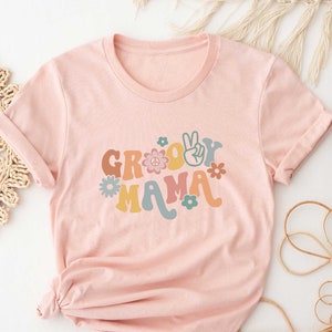 Groovy Mama Shirt, Stay Groovy Shirt, Groovy Tee, Groovy Birthday Party Outfit, Groovy  Tee, Hippie Shirt, Groovy Party, Groovy Mom