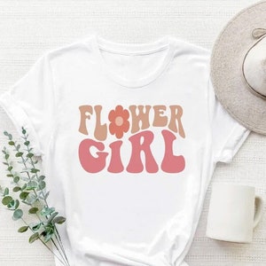 Flower Girl Shirt, Flower Girl Proposal Shirt, Wedding Shirt, Junior Bridal Party, Flower Girl Gift, Flower Girl Top Ideas