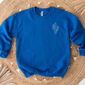 Sweat cactus, sweat à capuche Desert, sweat à capuche bohème, plantes de cactus, sweat à capuche Arizona, sweat femme, sweat cactus boho, sweat à capuche aventure image 4