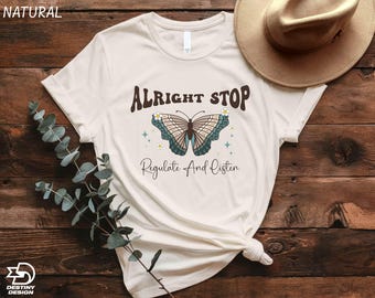 Alright Stop Regulate and Listen Shirt, Sensory Regulation Sweater, School Counselor Shirt, School Psychologist Shirt, Therapist Shirt