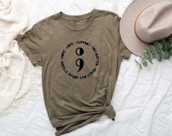 Semicolon Shirt, Hope Love Support You Matter Reach Out Break Stigma Shirt, Mental Health Shirt, Therapy Shirt, You Matter Shirt, Semicolon