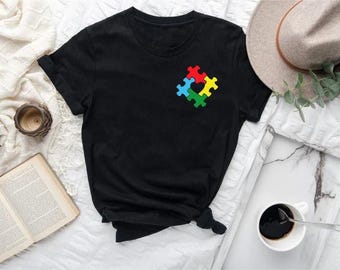 Autism Shirts, Autism Awareness T-Shirts for Autism Mom, Autism Tees, Autism Teacher Shirt Gifts, Back to School