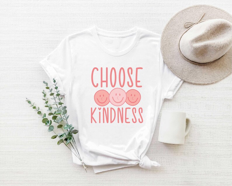 Choose Kindness Shirt, Be Kind Mental Health Shirt Women, Be Kind Anxiety Shirt, Mindfulness Shirt, Mental Awareness Depression Shirt image 4