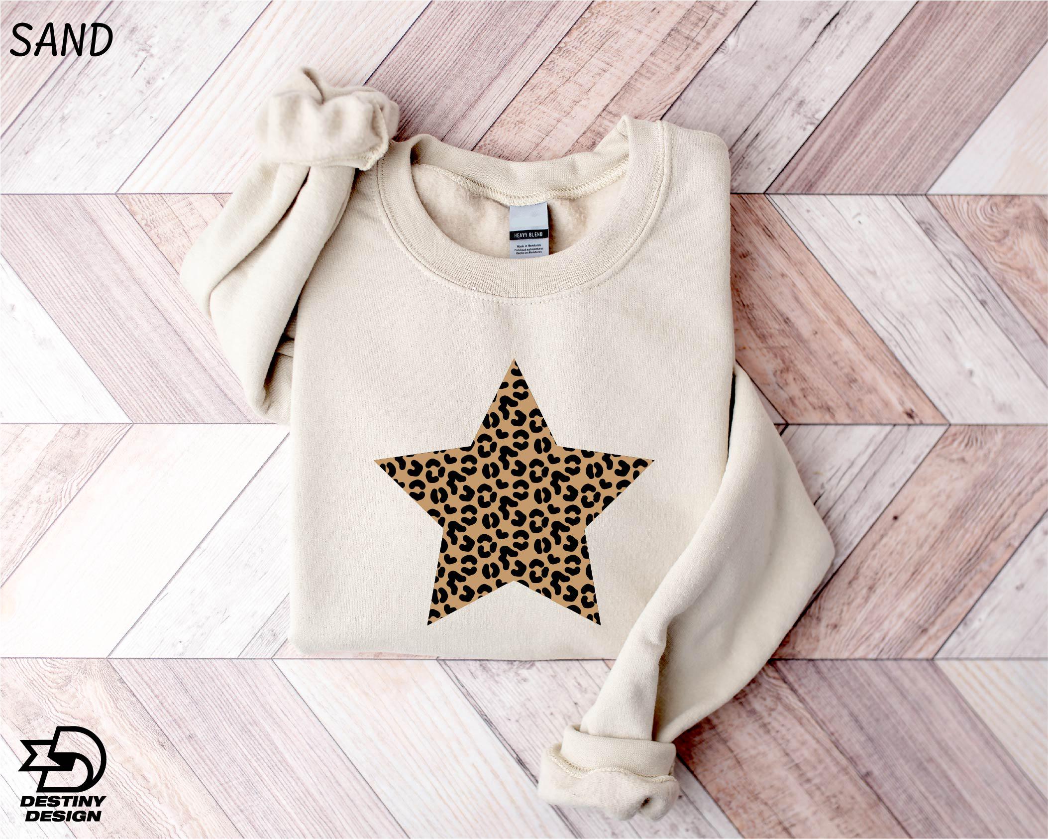 Leopard Star Hoodie