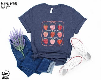 Second Grade Is My Jam T-Shirt, Custom Teacher Shirt, Fruit Teacher Sweatshirt, Second Grade Teacher Sweater, Back To School Tee