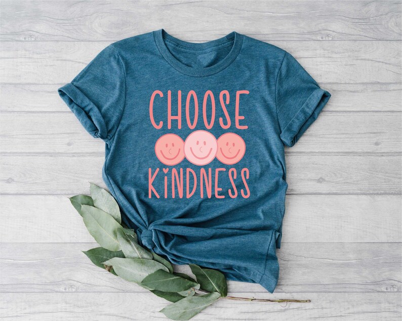Choose Kindness Shirt, Be Kind Mental Health Shirt Women, Be Kind Anxiety Shirt, Mindfulness Shirt, Mental Awareness Depression Shirt image 3