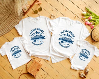 Alaska Cruise Shirt, Custom Family Sweater, Personalized Cruise Trip T-Shirt, Matching Family Tee, Alaska Vacation Sweatshirt