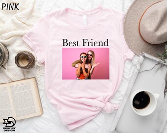 Custom Photo&Text Shirt, Custom Text Shirt, Custom Made Tee, Your Photo Shirt, Gift for Him or Her, Custom Gift, Your Own Picture Idea Shirt