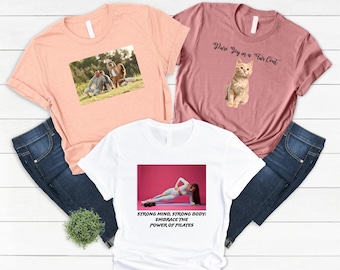 Photo Shirt, Custom Shirt With Photo, Custom Photo Shirt, Custom T-Shirt Graphic, Picture Shirt, Custom Logo Shirt, T-shirt Photo, Photo Tee