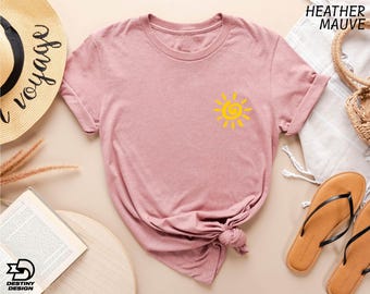 Sun T-Shirt, Summer Vibes Shirt, Beach Trip Tee, Sunshine T-Shirt, Vacation Sweatshirt, Ocean Lover Shirt, Surfing Tee, Holiday Shirt