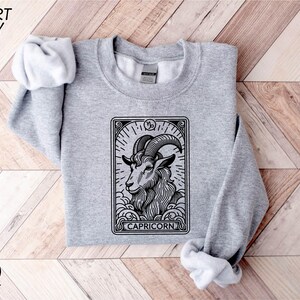 Capricorn Sweatshirt, Astrology Sweatshirt, Horoscope Shirt, Capricorn Zodiac Shirt, Gift For Capricorn Birthday Gifts, Capricorn Sign Gift