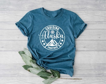 Cruising Together Alaska T-shirt, Family Matching Shirt, Summer Vacation Shirt, Cruise Crew Shirt, Family Cruise Shirt, Holiday Shirt