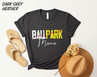 Ballpark Mama Shirt, Game Day Sweatshirt, Softball Mom Tee, Baseball Mama Sweater, Baseball Season T-Shirt, Mothers Day Gift