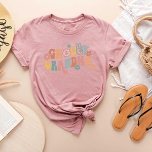 Groovy Grandma Shirt, Stay Groovy Shirt, Groovy Tee, Groovy Birthday Party Outfit, Groovy Tee, Hippie Shirt, Groovy Party, Groovy image 4