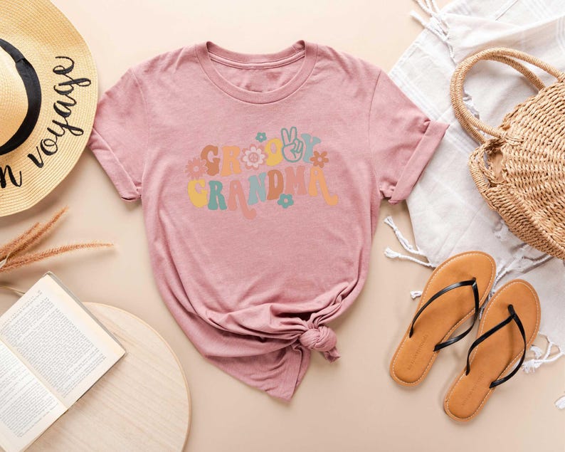 Groovy Grandma Shirt, Stay Groovy Shirt, Groovy Tee, Groovy Birthday Party Outfit, Groovy Tee, Hippie Shirt, Groovy Party, Groovy image 4