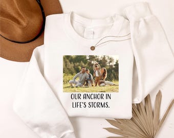 Sudadera con capucha personalizada con foto y texto, sudadera con capucha personalizada con foto familiar, sudadera con capucha personalizada con foto de un amigo, sudadera con capucha personalizada con foto de cumpleaños, camiseta con foto personalizada
