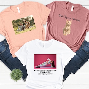 Photo Shirt, Custom Shirt With Photo, Custom Photo Shirt, Custom T-Shirt Graphic, Picture Shirt, Custom Logo Shirt, T-shirt Photo, Photo Tee