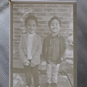 Custom Lithophane Photo Keychain