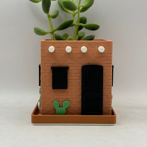 3&quot; brick southwest casita planter