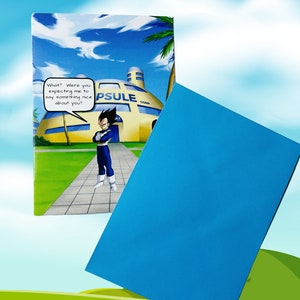 Anime Themed Birthday Cards
