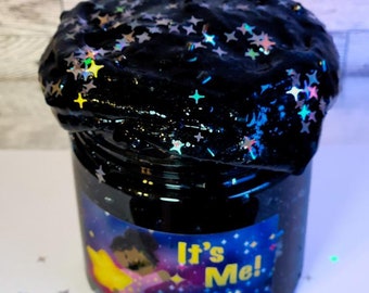 Midnight Crunch | Galaxy Slime | Crunchy Slime | Night Sky Slime | Black Slime |