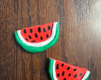 2 pack Watermelon magnets