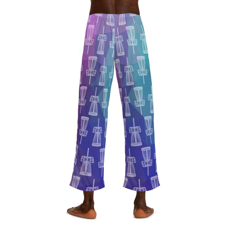 Pantalon de disc golf, pantalon de pyjama pour homme, paniers de disc golf, cadeau pantalon de pyjama doux et confortable pour disc golfeur image 3