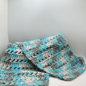 Hand crochet kids scarf