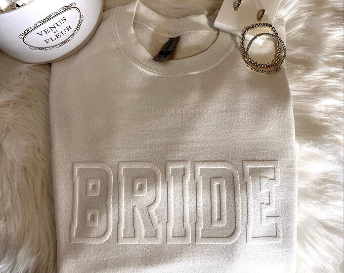 Pearl Sleeve BRIDE Sweatshirt