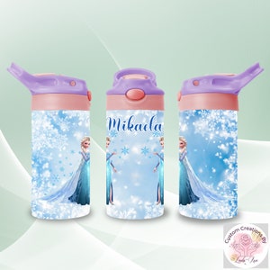 Personalized Elsa Sippy Cup Frozen Sippy Cups Queen Elsa