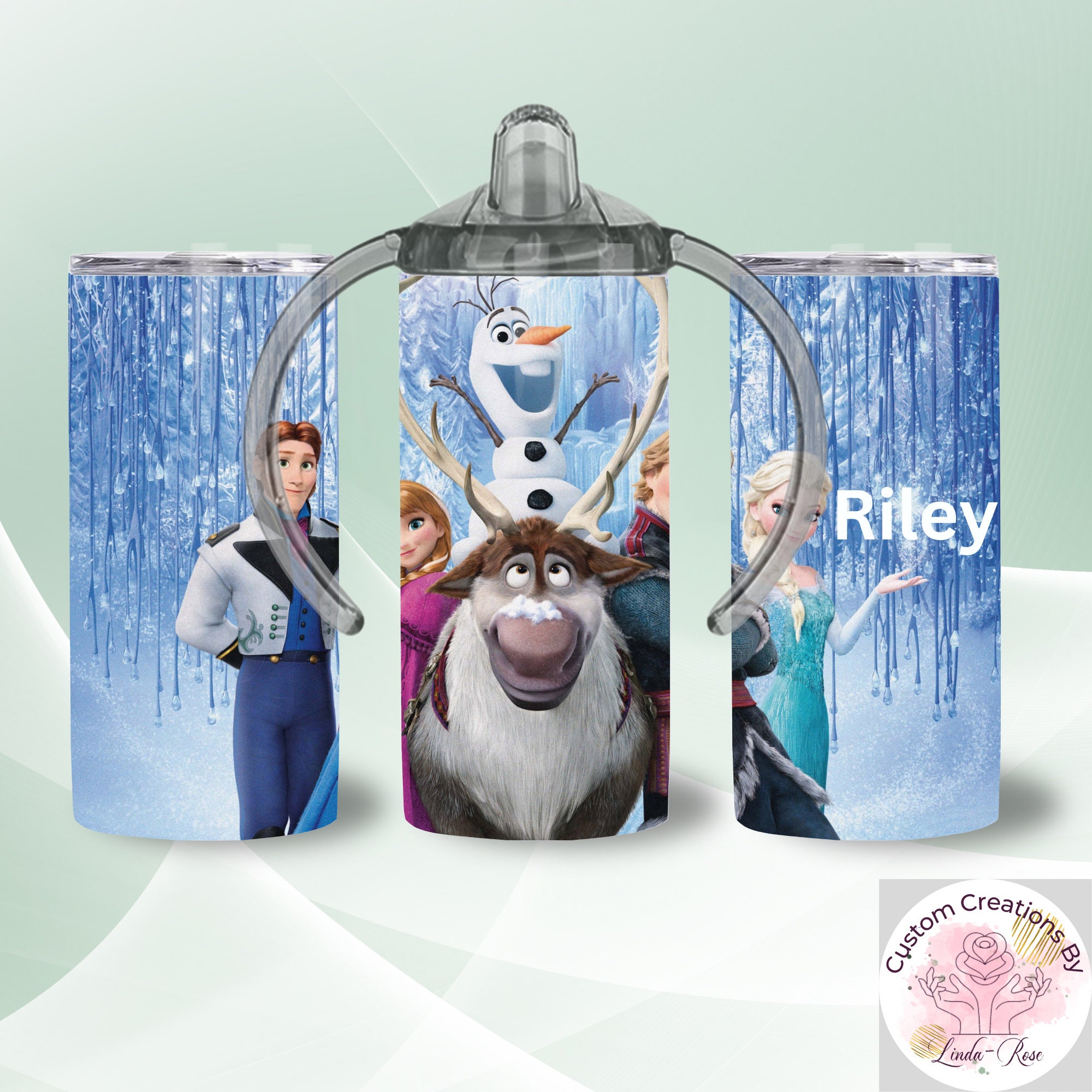 Elsa Frozen Water Bottle Insulated 12oz & 20oz Sippy Cups