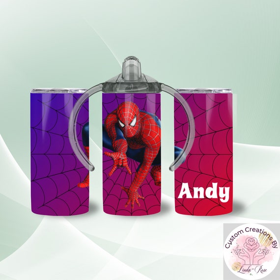 Spiderman Tumbler, Kid Tumbler, Sippy Cup, Marvel, Gift for Him