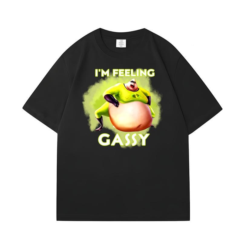 The Incredibles Im Feeling Gassy T-shirt Retro Design Machine