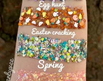 Easter hair glitter gel